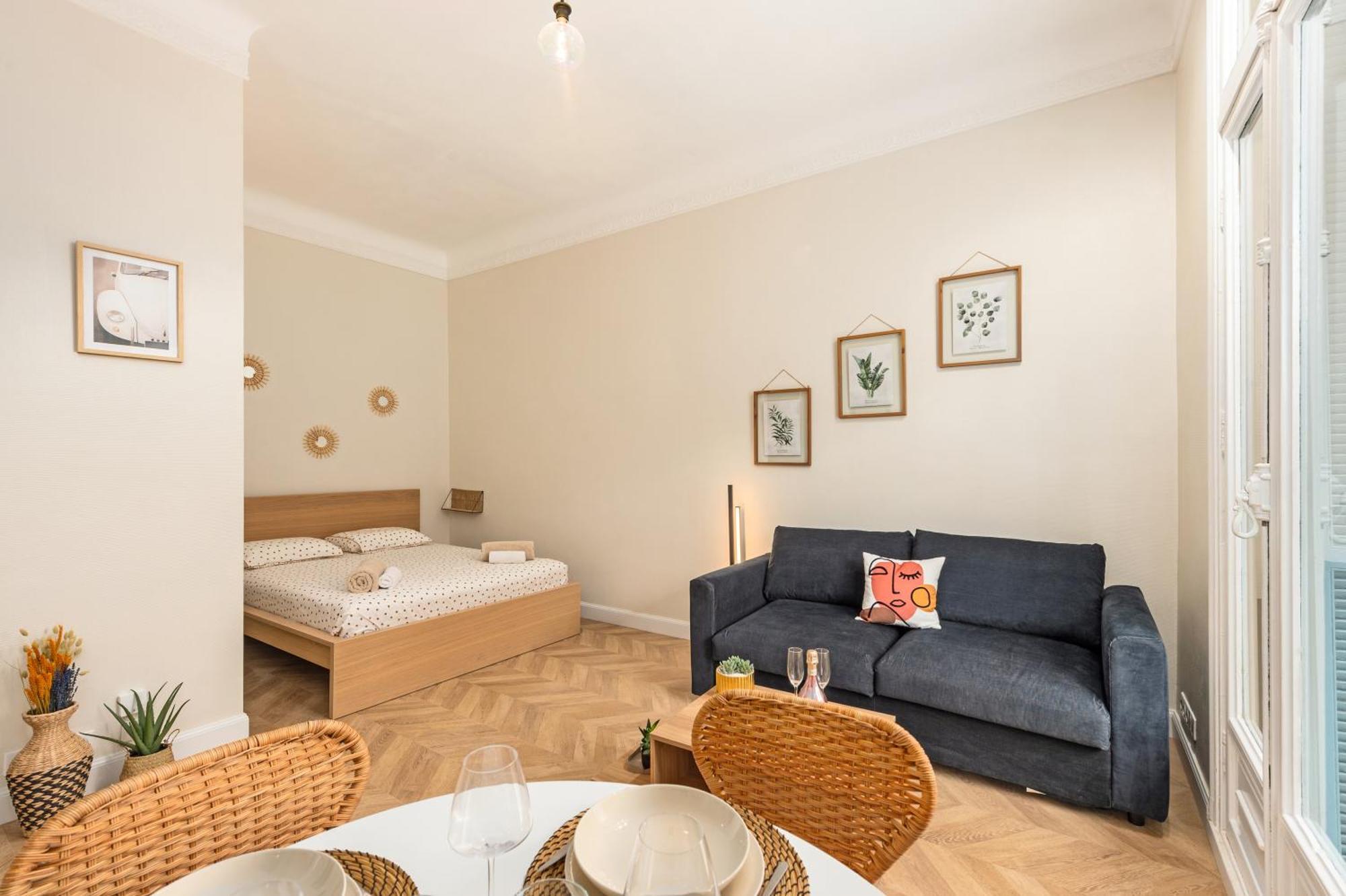 Апартаменты Mont Fleuri- Somptueux 2 Pieces - Parking - Ментона Экстерьер фото