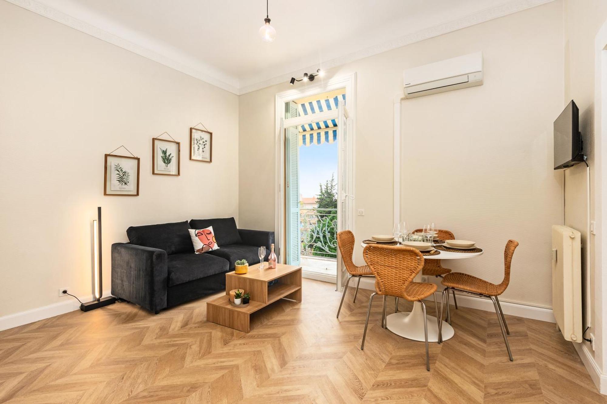Апартаменты Mont Fleuri- Somptueux 2 Pieces - Parking - Ментона Экстерьер фото